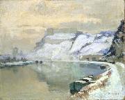 Maurice Galbraith Cullen Huy on the Meuse Spain oil painting artist